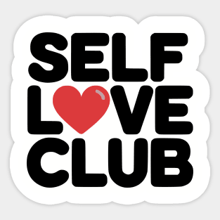 Self Love Club Sticker
